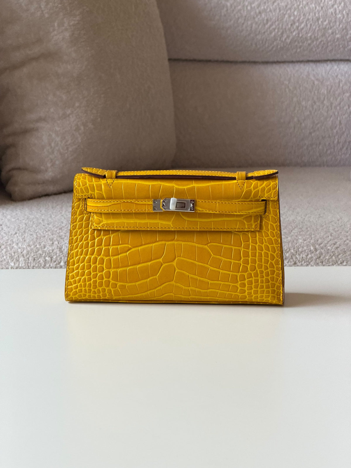 Hermès Clutch - Yellow