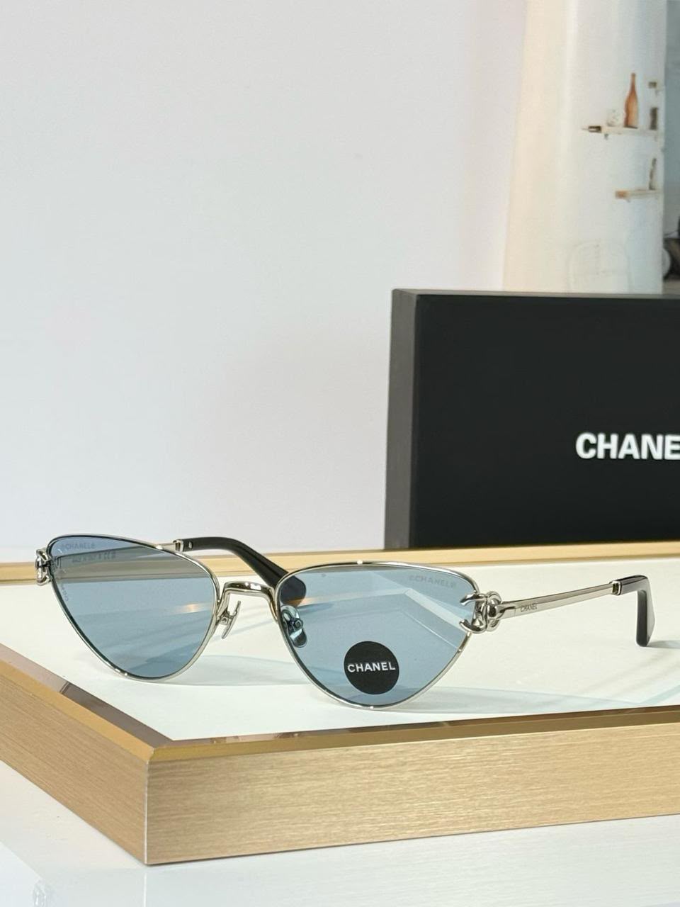 Chanel Sunglasses - Silver & Blue
