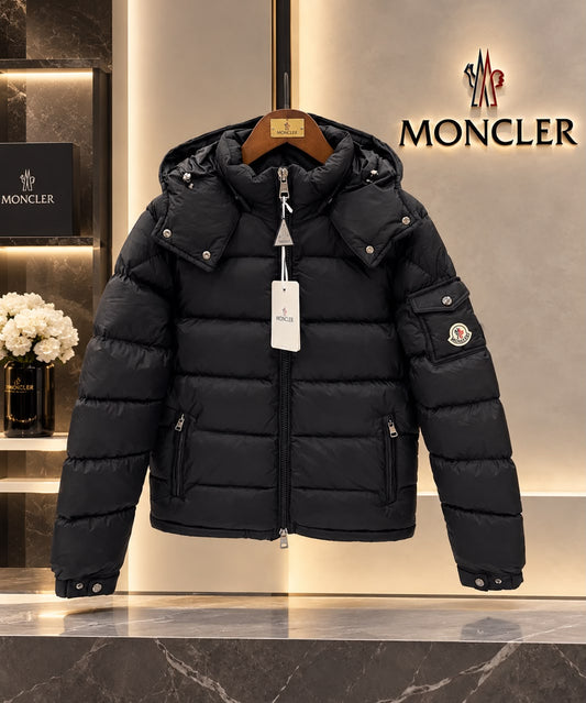 Moncler Hooded Jacket - Black