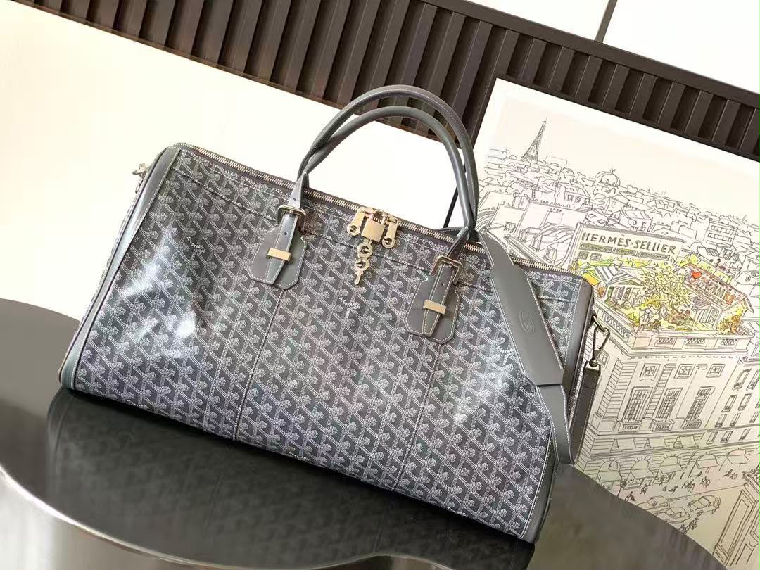 Goyard Travel Bag - Grey