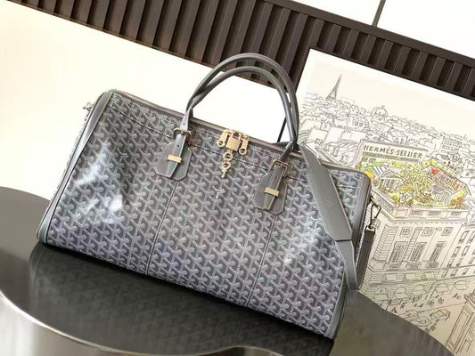 Goyard Travel Bag - Grey