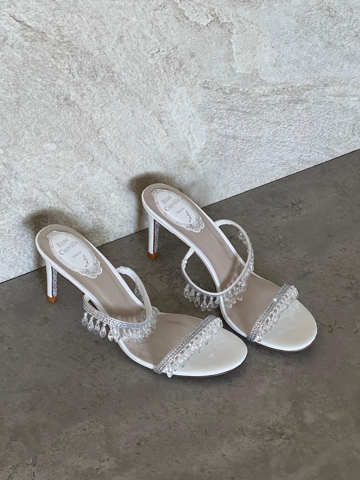 René Caovilla Heels - White