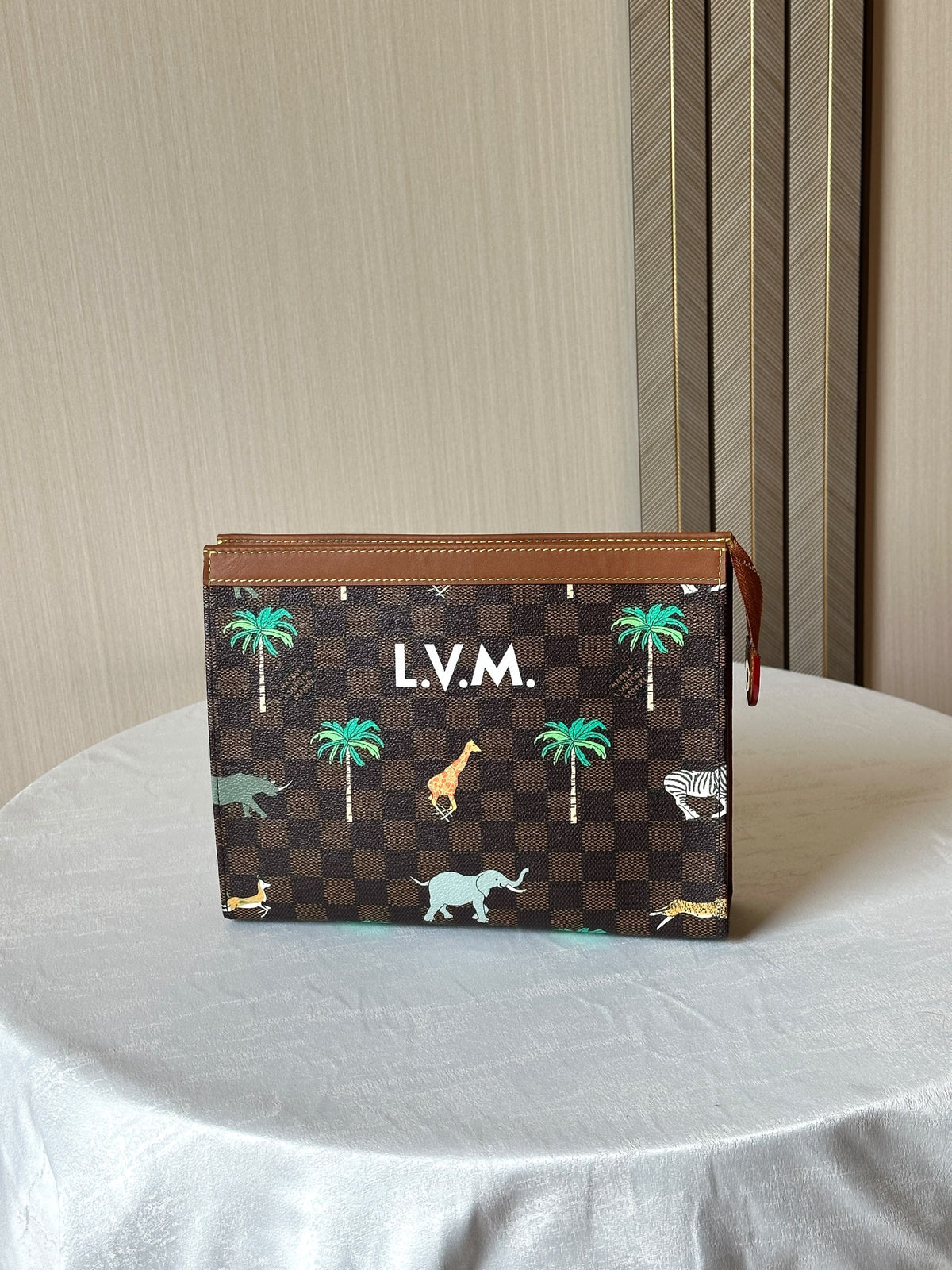 Louis Vuitton Clutch - Brown Multi
