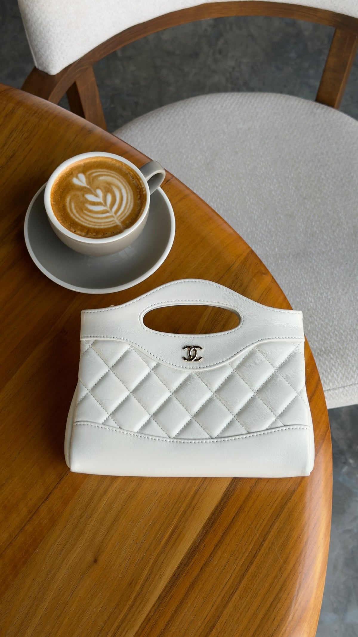 Chanel Handbag - White