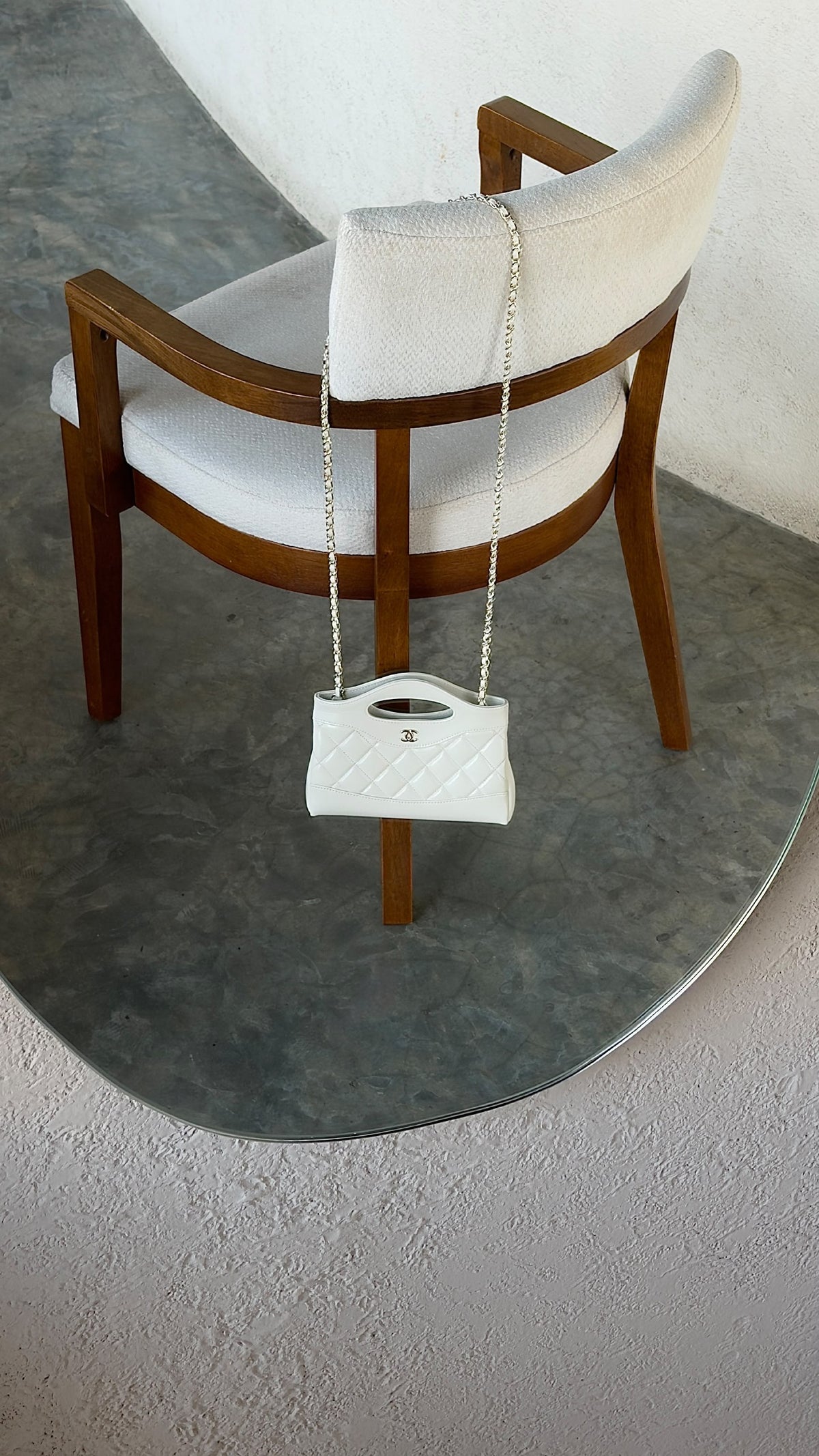 Chanel Handbag - White