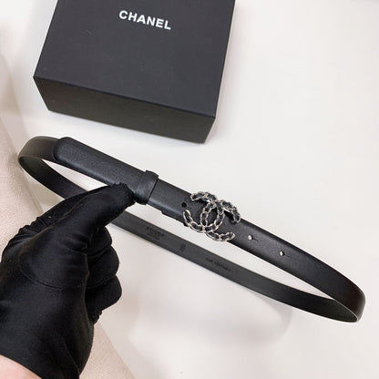 Chanel Belt - Black