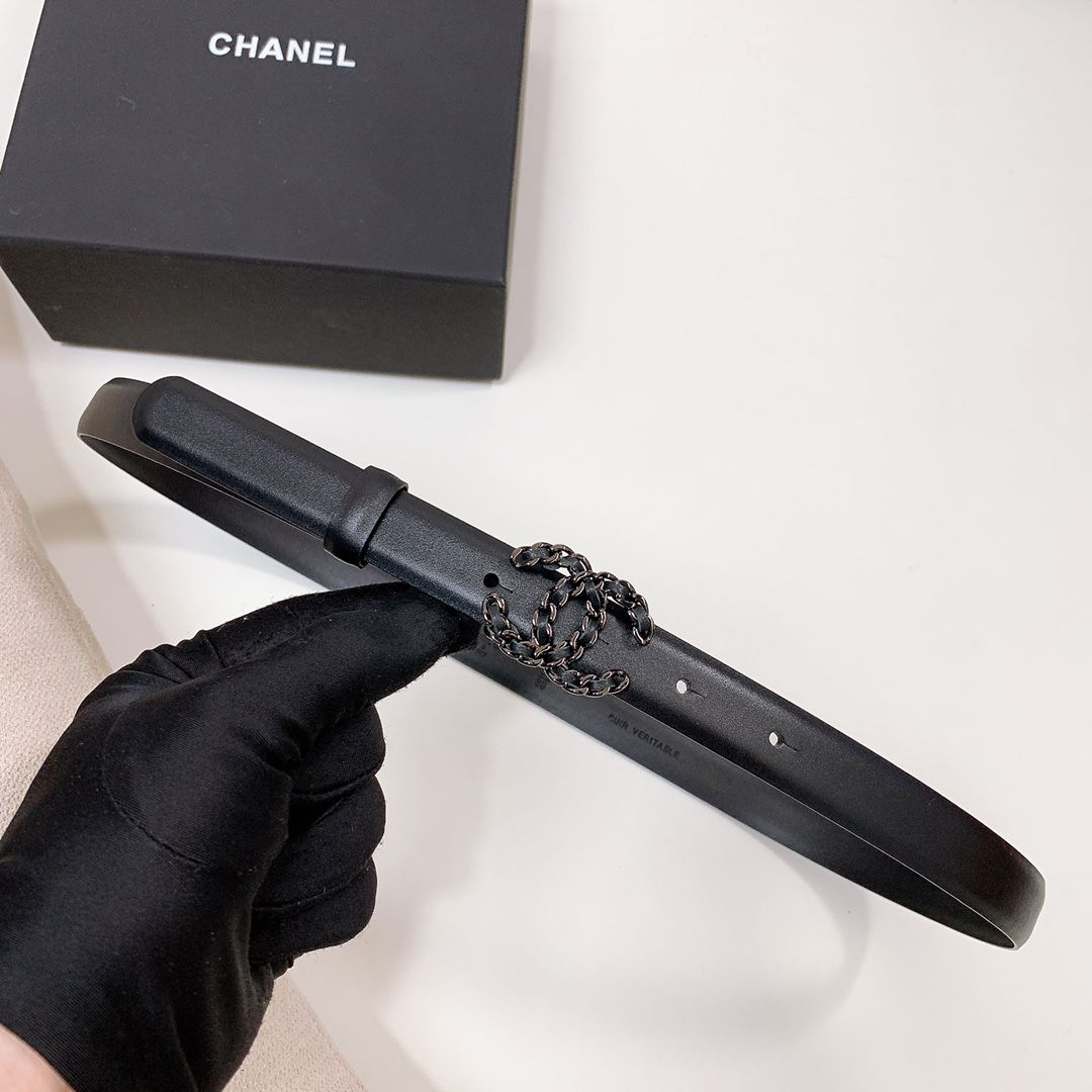 Chanel Belt - Black