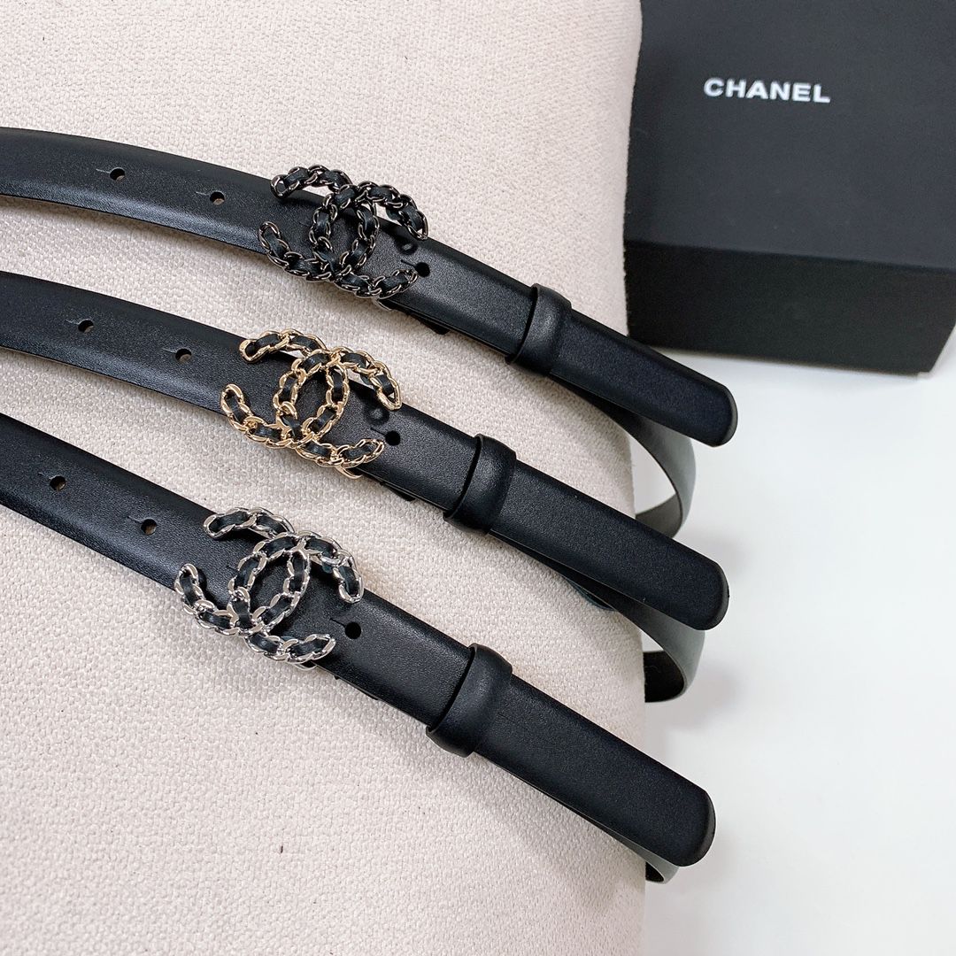 Chanel Belt - Black