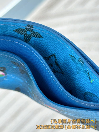 Louis Vuitton Card Holder - Blue