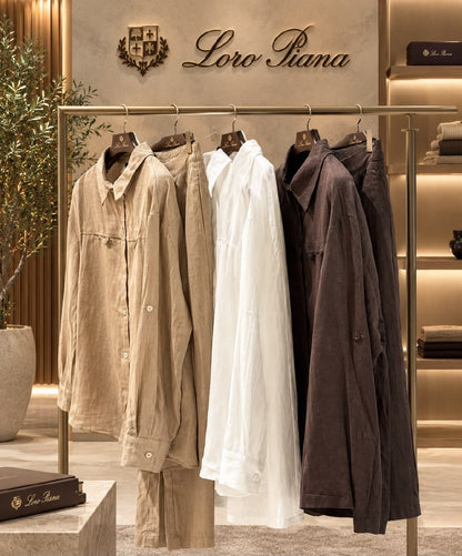 Loro Piana Set - White, Brown, Beige