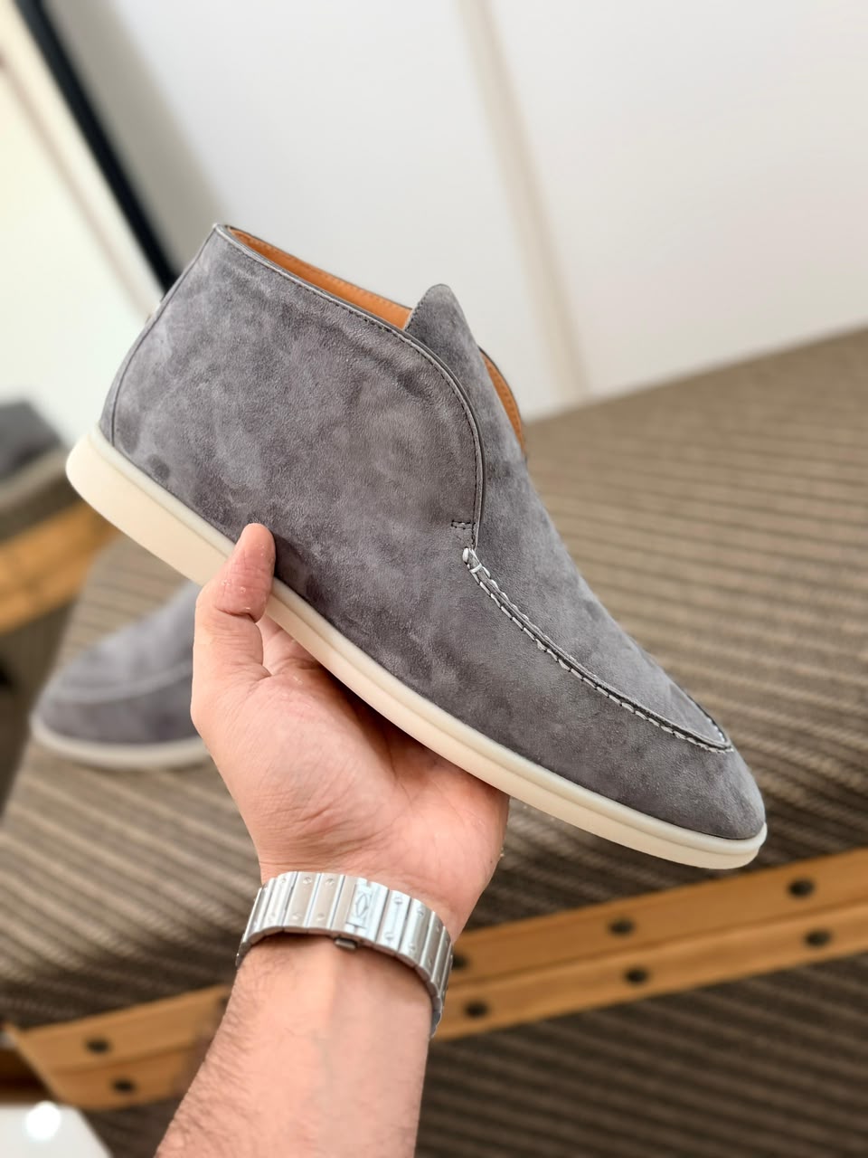 Loro Piana Boots - Grey