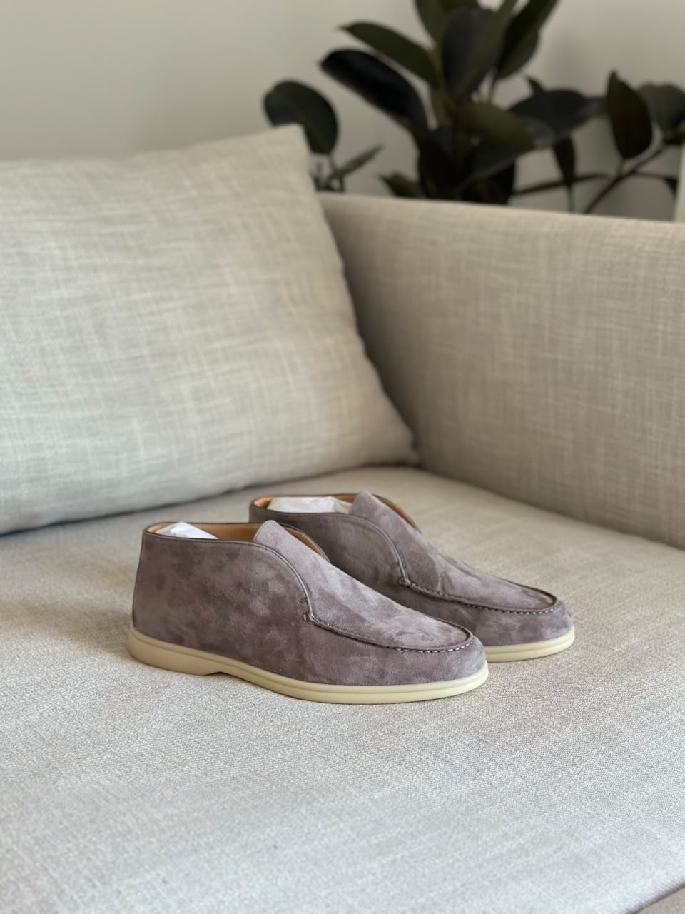 Loro Piana Boots - Grey