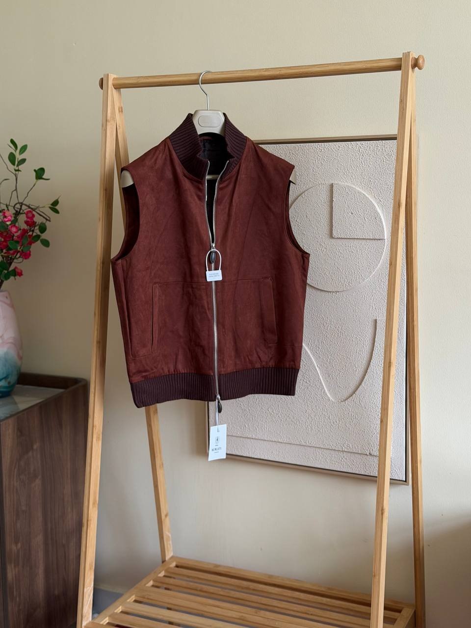 Berluti Vest - Brown
