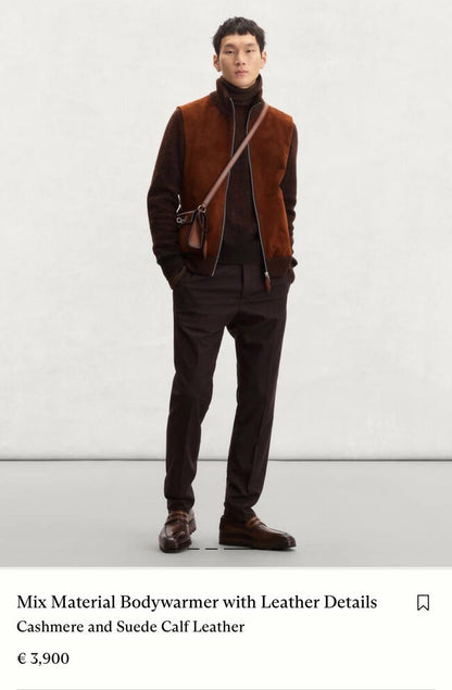 Berluti Vest - Brown