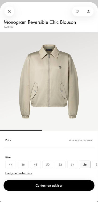 Louis Vuitton Reversible Jacket - 