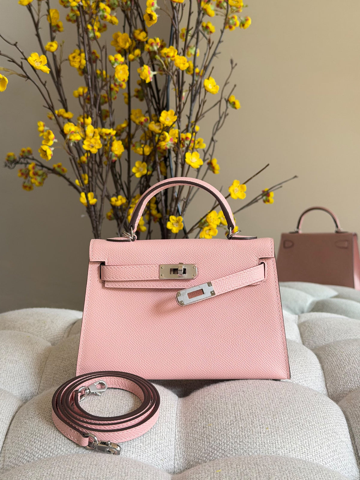 Hermès Top-Handle Handbag - Pink