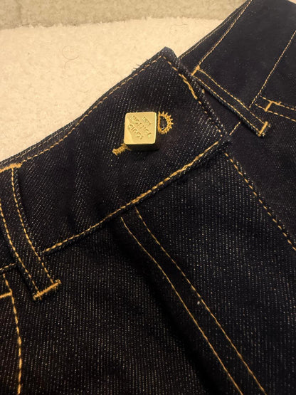 Louis Vuitton Wide-Leg Jeans Pants - Navy