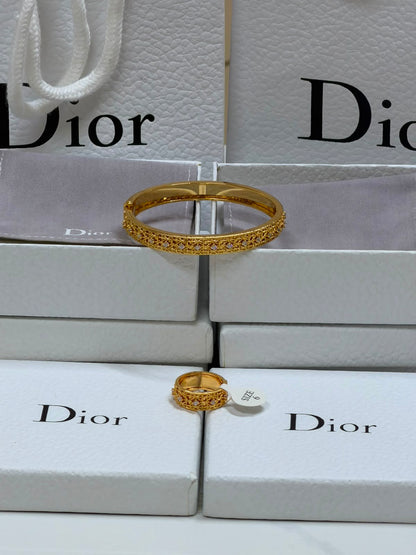 Dior Jewelry Set - Gold