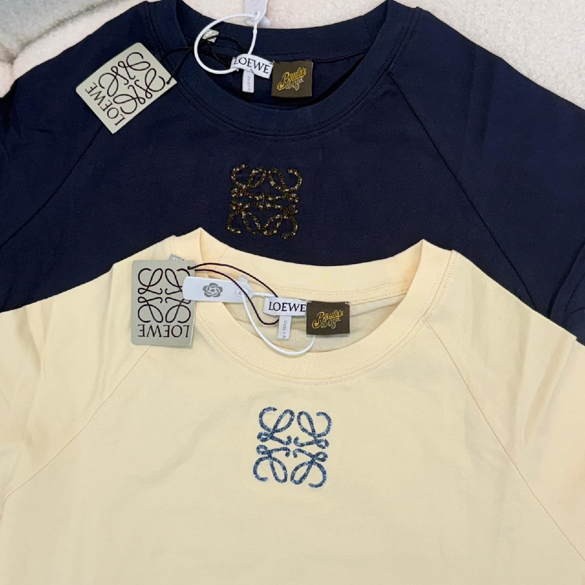 Loewe T-Shirt - Navy, White