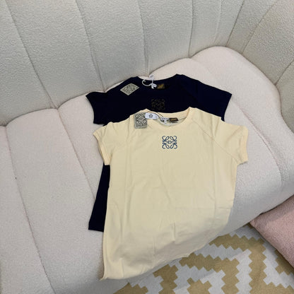 Loewe T-Shirt - Navy, White