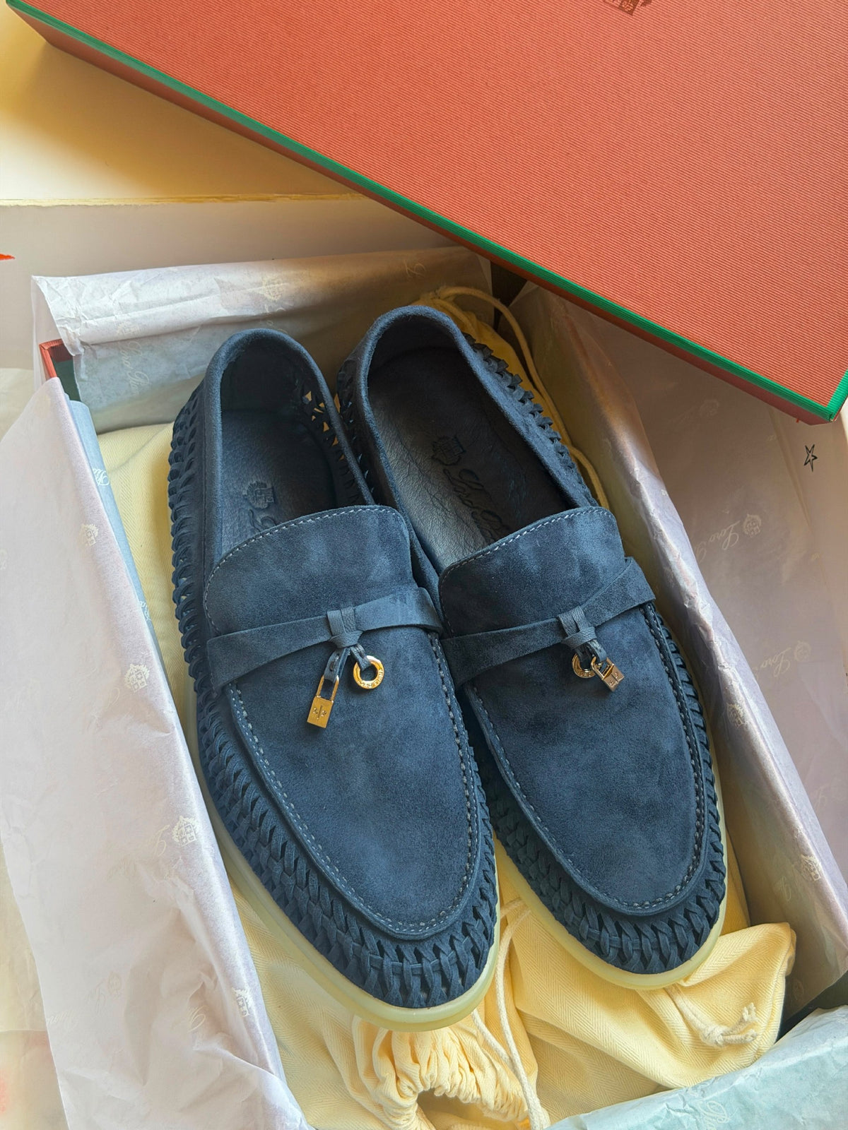 Loro Piana Loafers - Navy