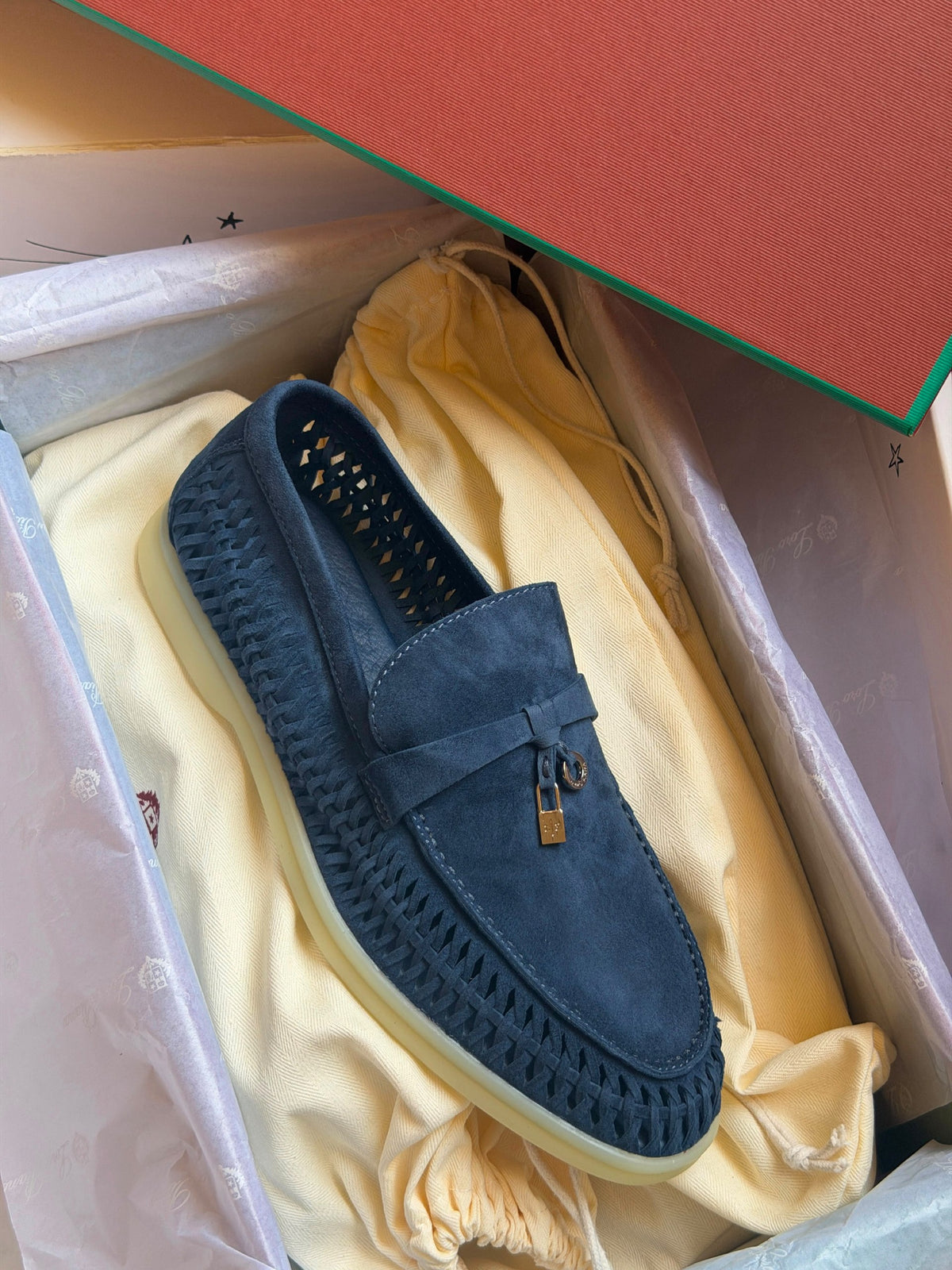 Loro Piana Loafers - Navy