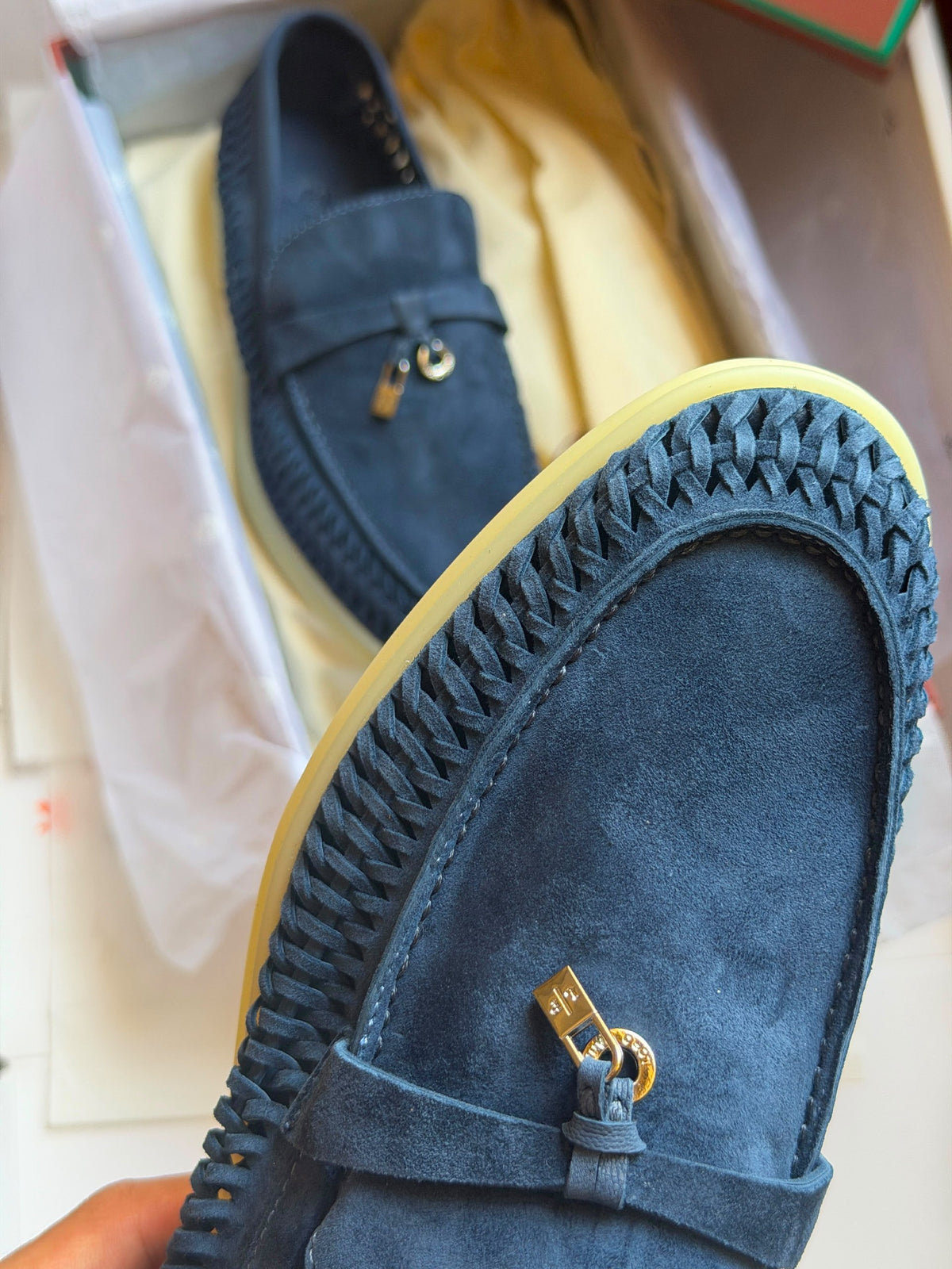 Loro Piana Loafers - Navy