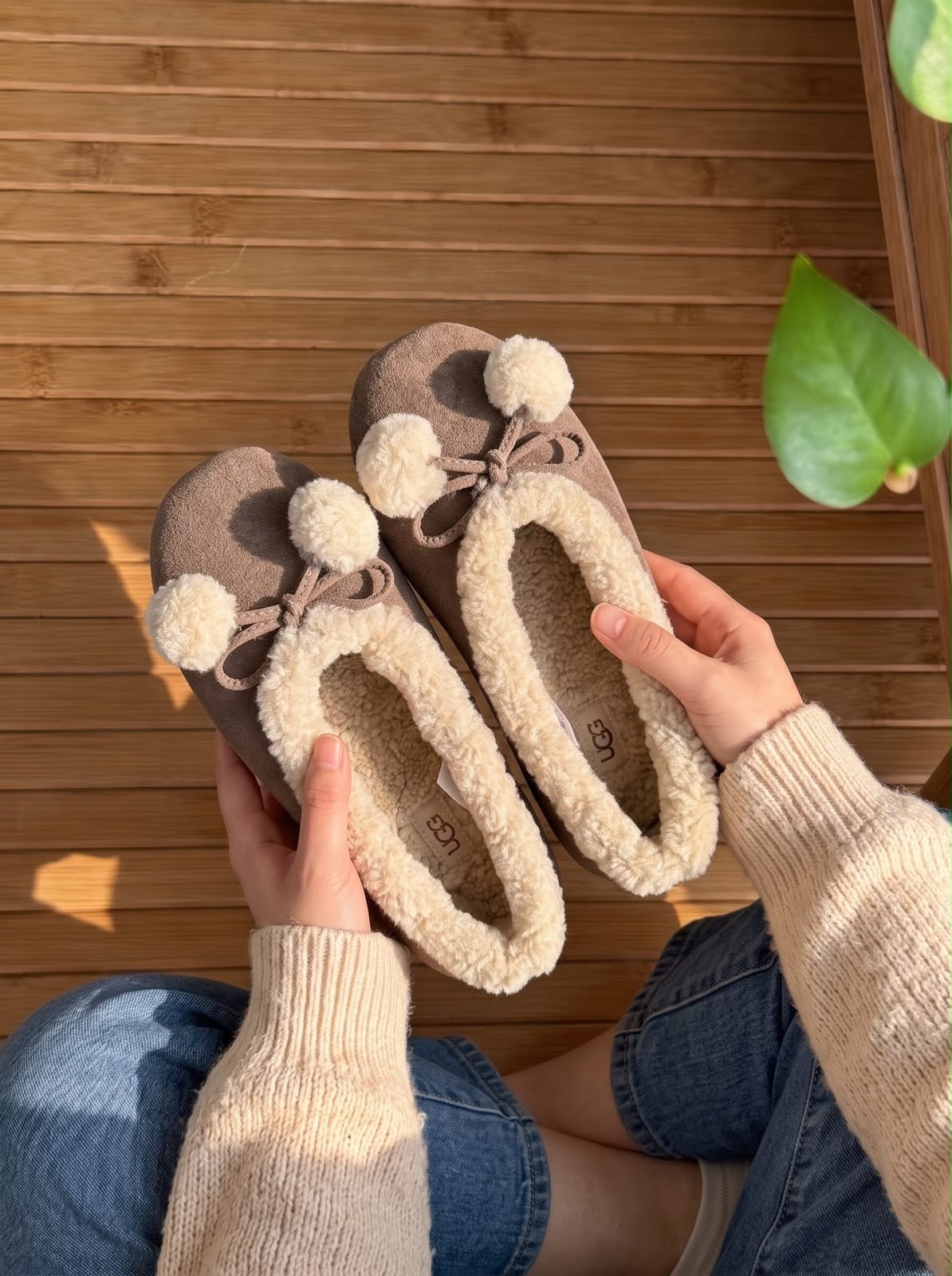 UGG Ballerina - Brown