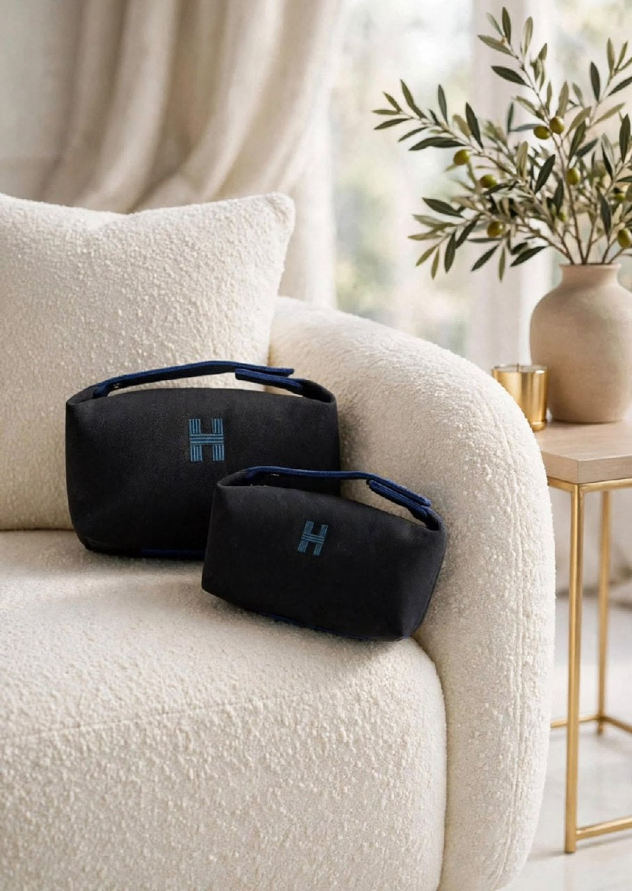 Hermès Makeup Bag - Black