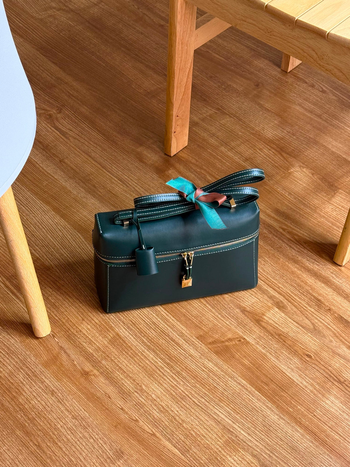 Loro Piana Makeup Bag - Green