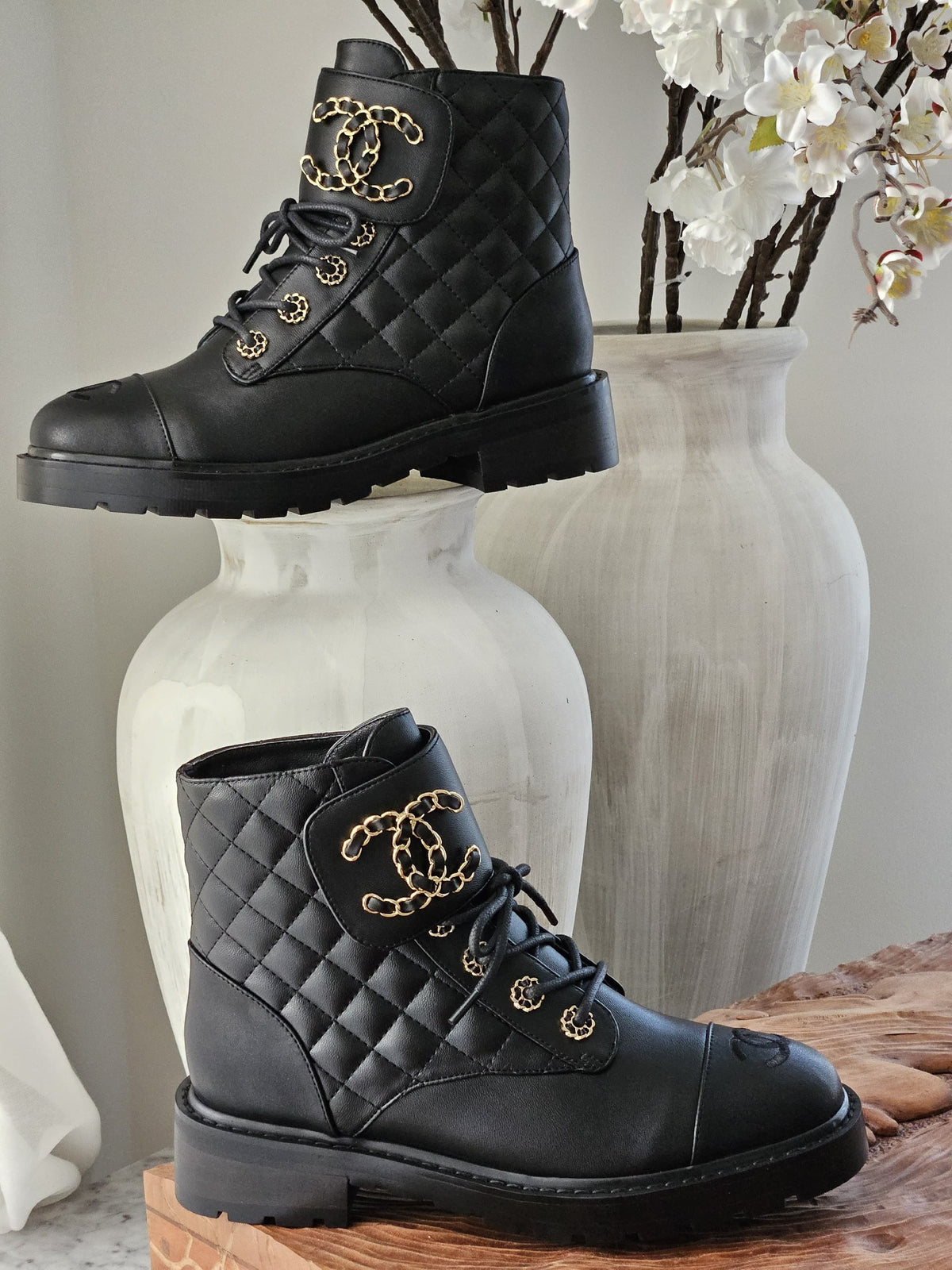 Chanel Boots - Black