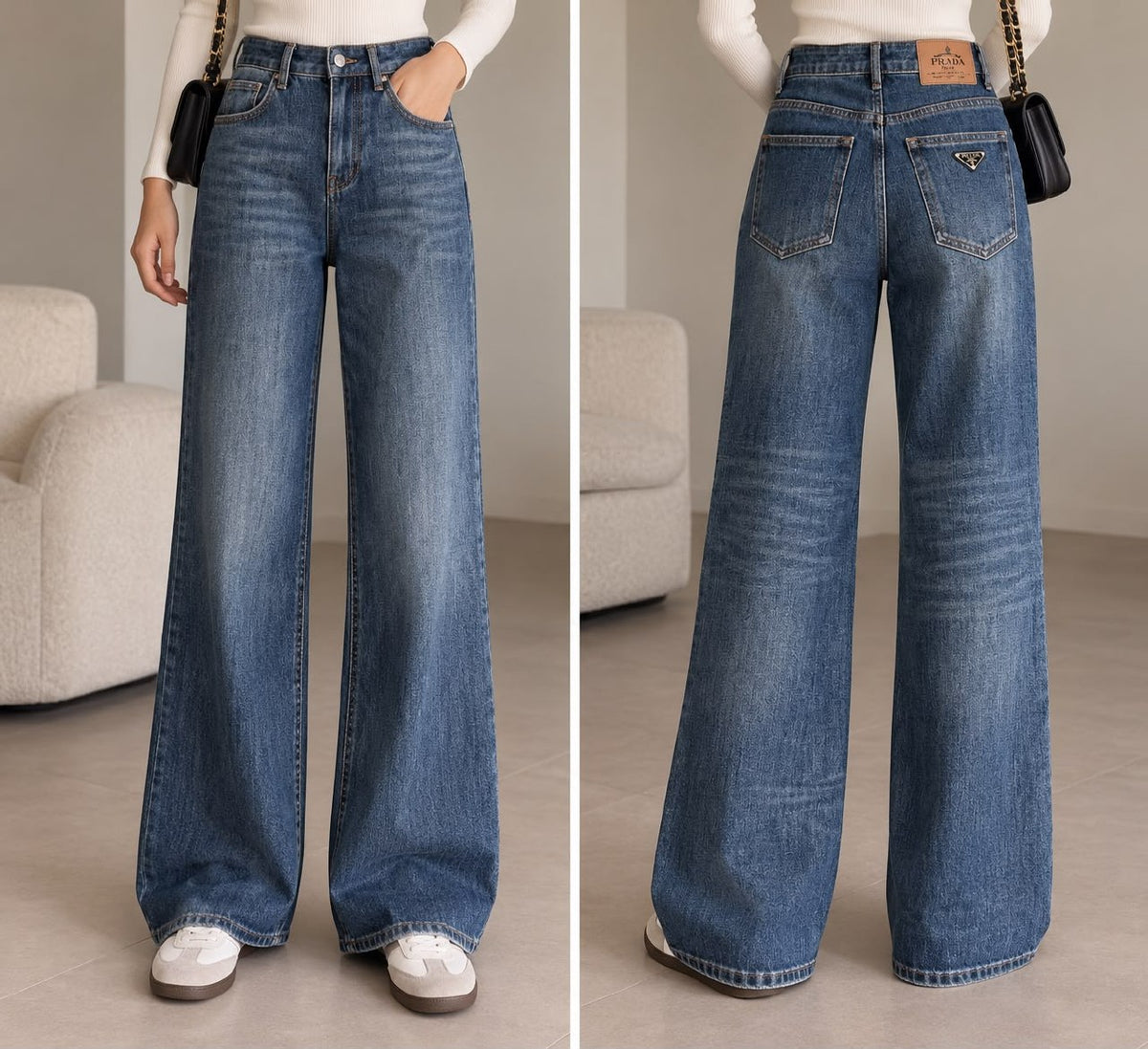 Prada Jeans Pants - Blue