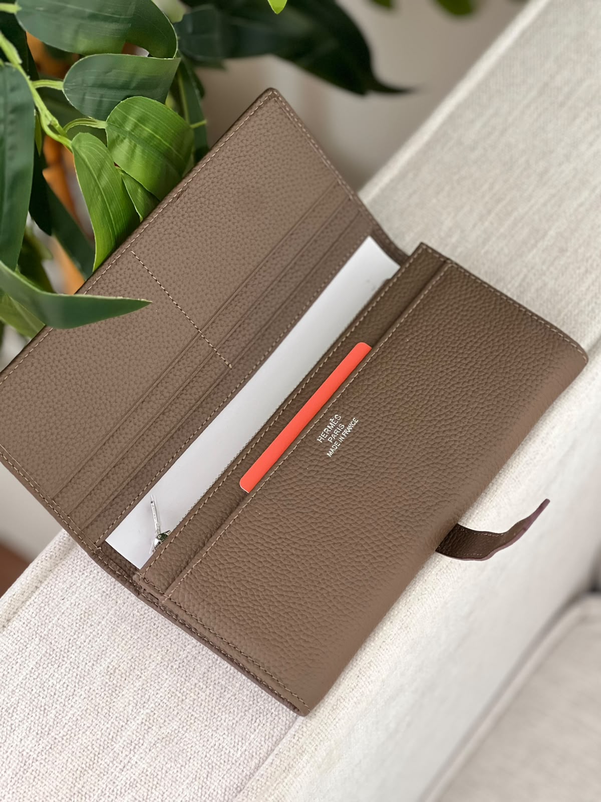Hermès Wallet - Dark Brown