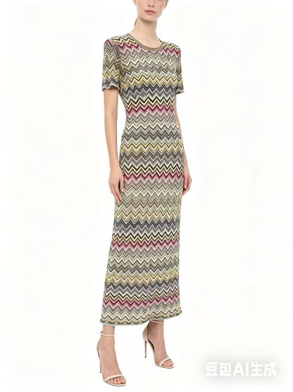Missoni Chevron Dress - Multi