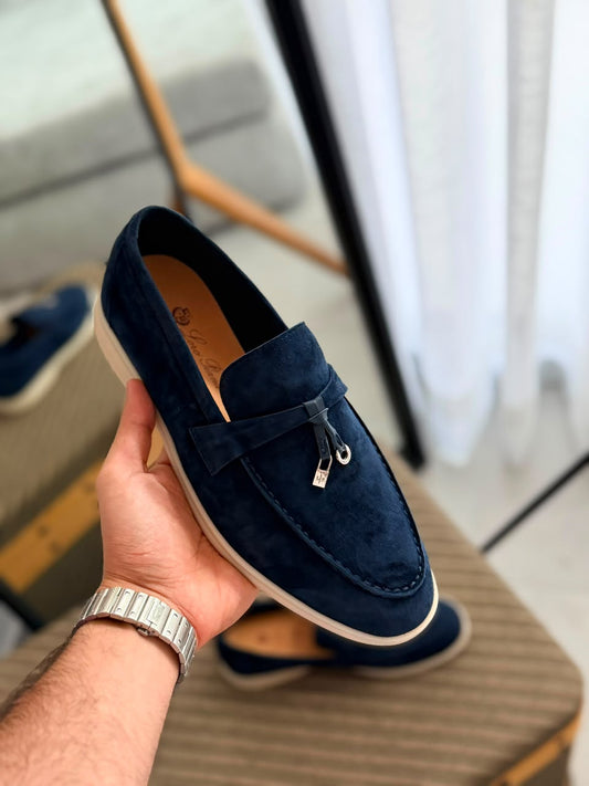 Loro Piana Loafers - Navy