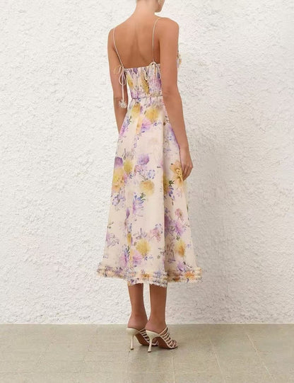 Zimmermann Bustier Dress - White