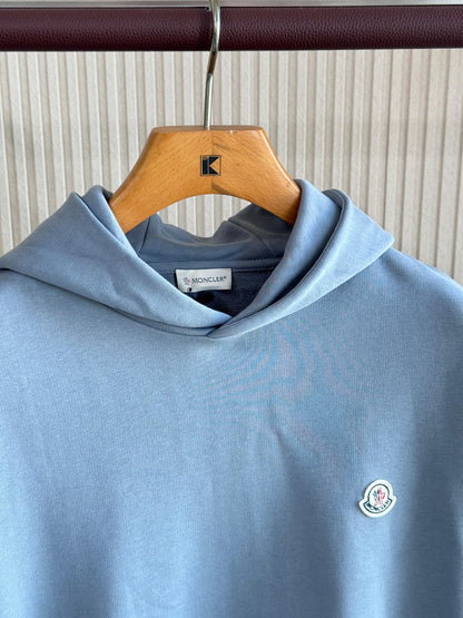 Moncler Hoodie - Light Blue