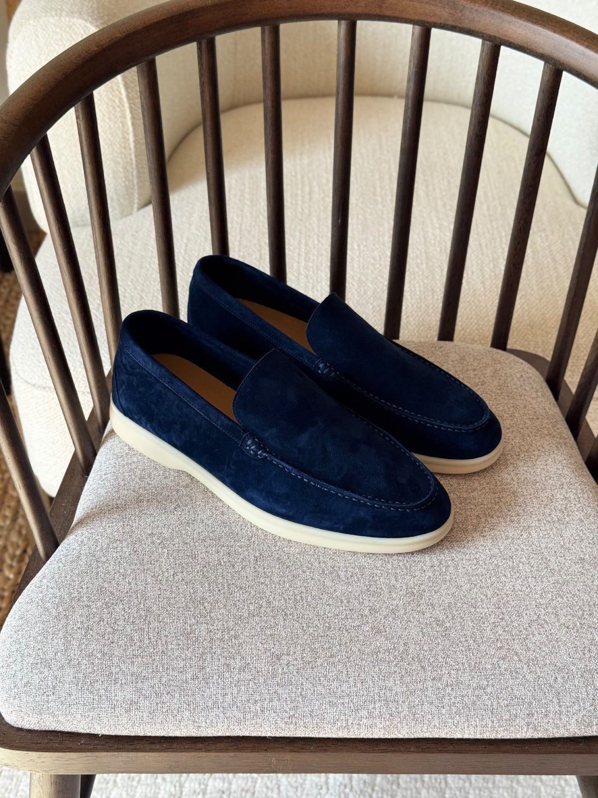 Loro Piana Loafers - Navy