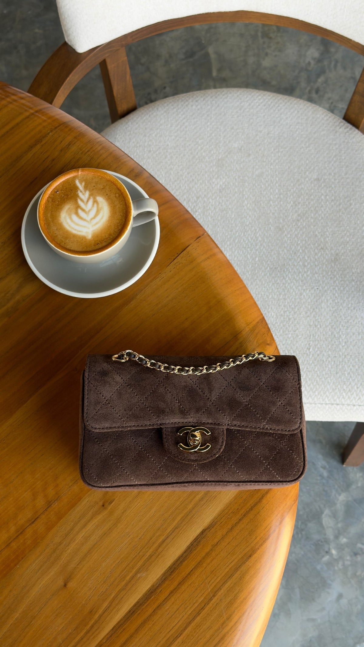 Chanel Shoulder Bag - Dark Brown