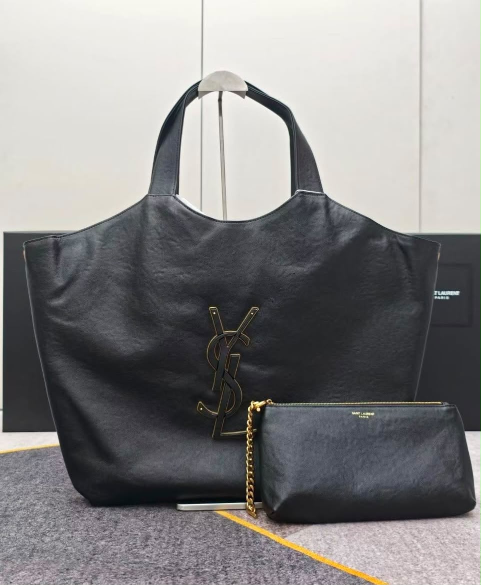 YSL Tote Bag - Black