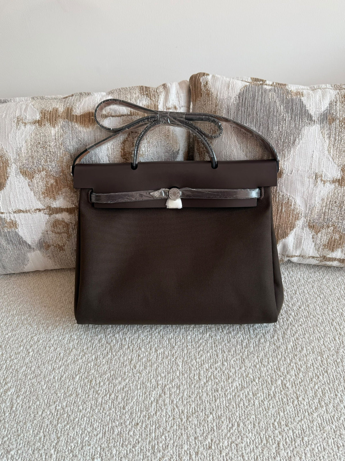 Hermès Herbag Handbag - Brown