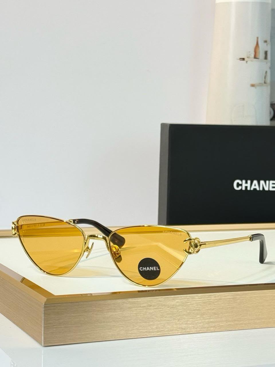 Chanel Sunglasses - Gold & Yellow