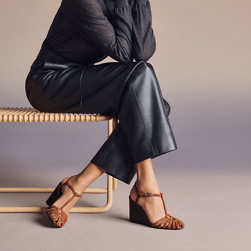 Hermes Heels - Orange