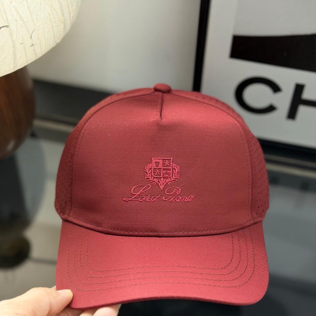 Loro Piana Cap - Burgundy