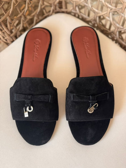 Loro Piana Mule - Black