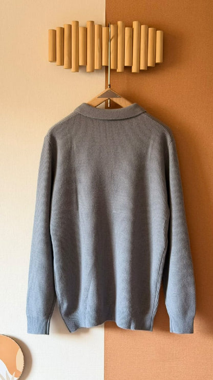 Loro Piana Polo Sweater - Blue