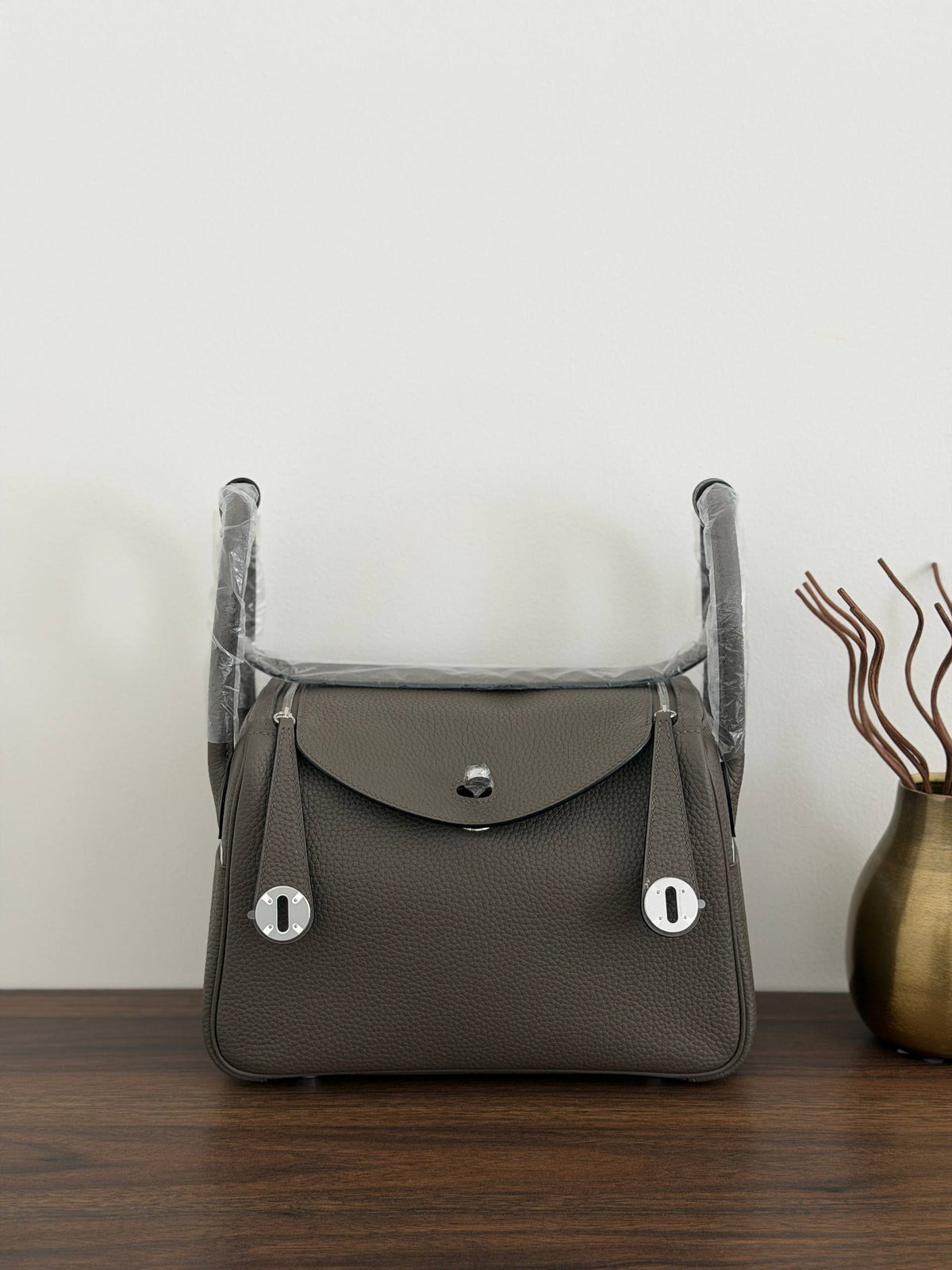 Hermès Shoulder Bag - Dark Grey