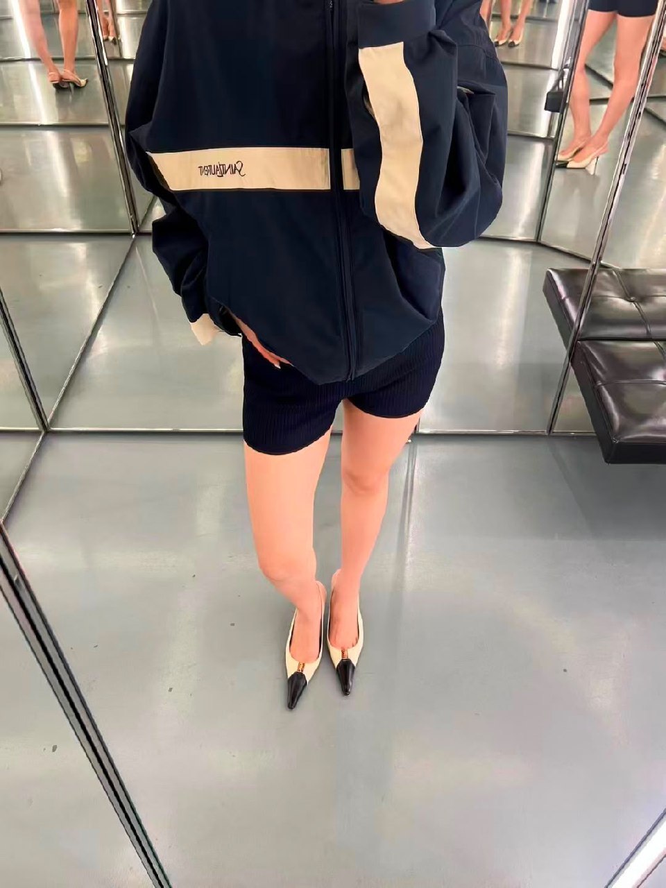 YSL Jacket - Navy