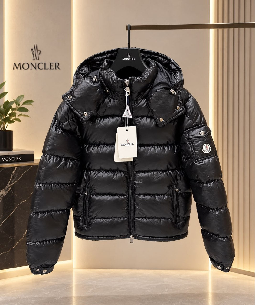 Moncler Puffer Jacket - Black