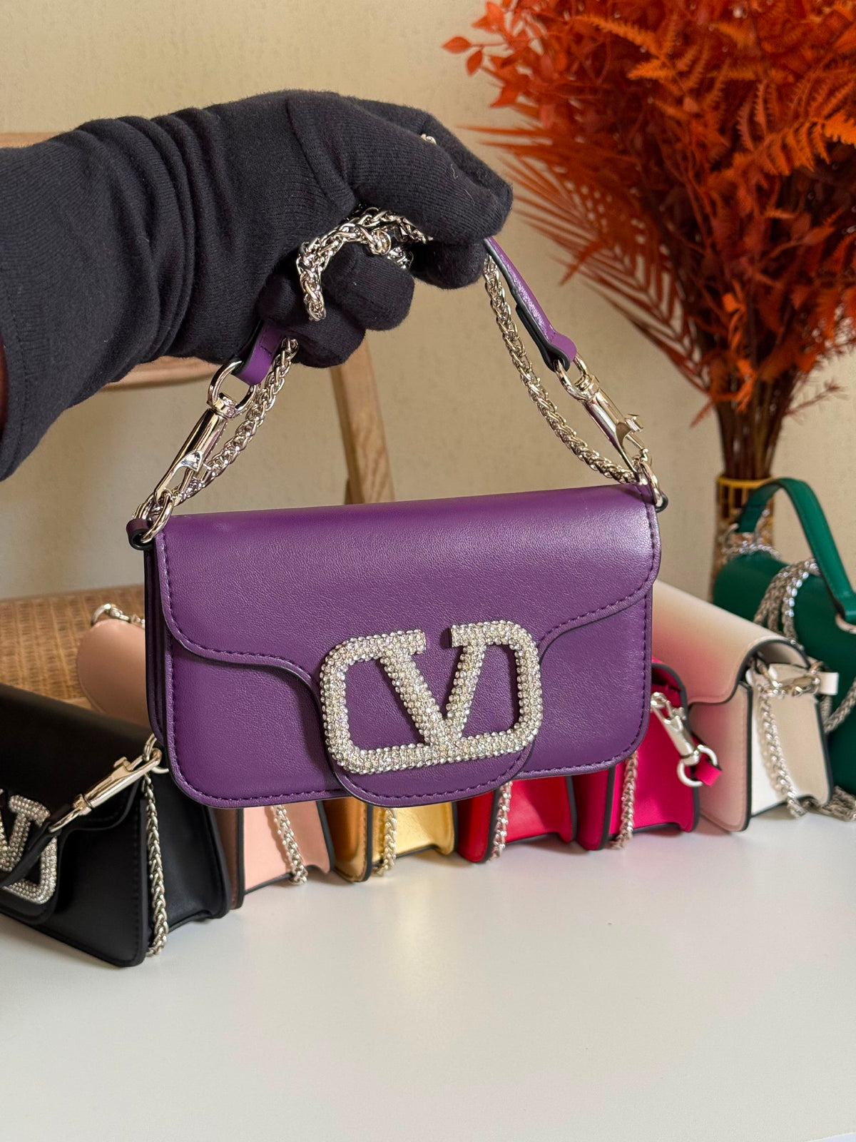 Valentino Shoulder Bag - Purple